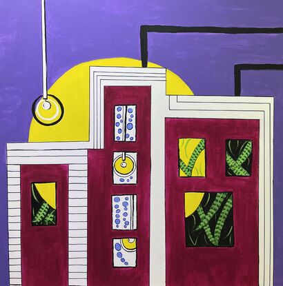 L\'ALBA DEGLI ABISSI - a Paint Artowrk by ELISA BERARDINELLI